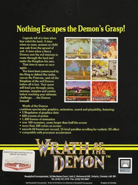 Wrath of the Demon_Disk2 box cover back